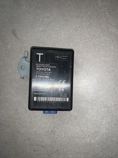 897400D280 CENTRALINA CONTROLLO CHIUSURA CENTRALIZZATA TOYOTA YARIS III 2018