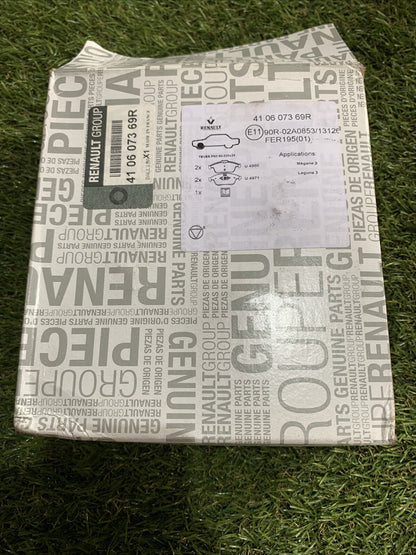 410607369R Pastiglie freno anteriori -ORIGINALE- RENAULT MEGANE III LAGUNA III