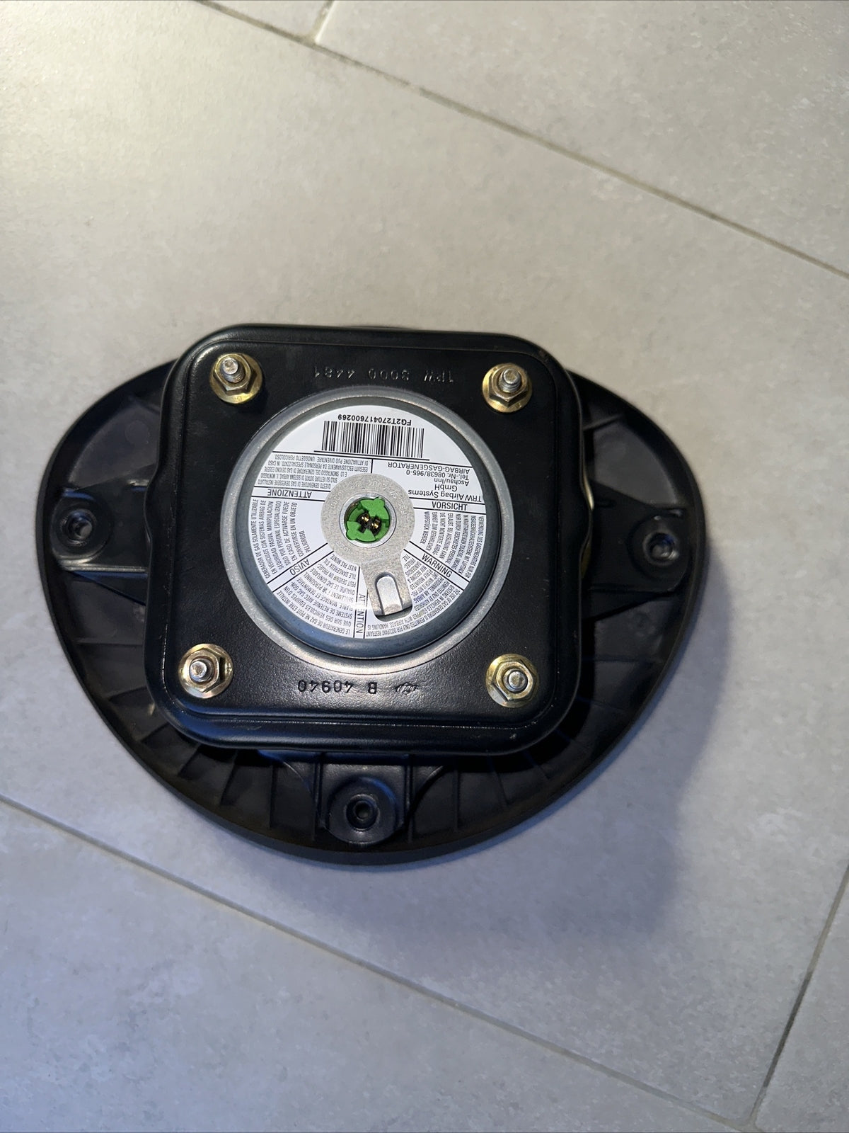 Airbag volante Fiat Punto 188 Dal 2003 al 2010 Cod 7353352420