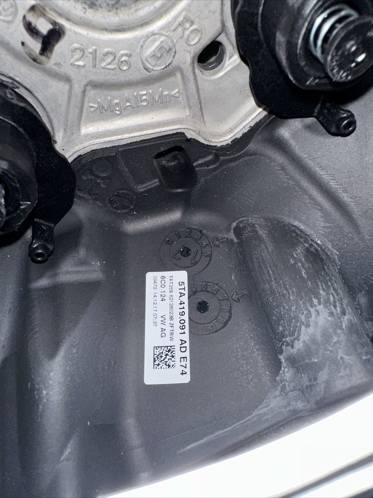 5TA419091AD VOLANTE STERZO COMANDI RADIO PELLE VOLKSWAGEN TIGUAN T-ROC