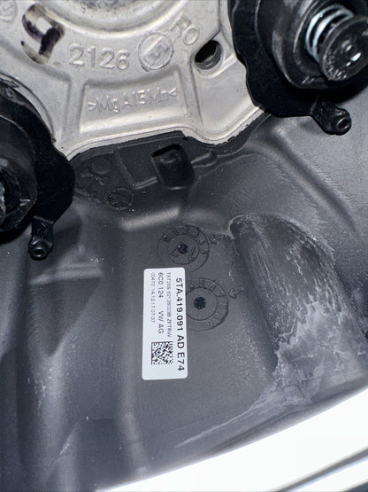 5TA419091AD VOLANTE STERZO COMANDI RADIO PELLE VOLKSWAGEN TIGUAN T-ROC