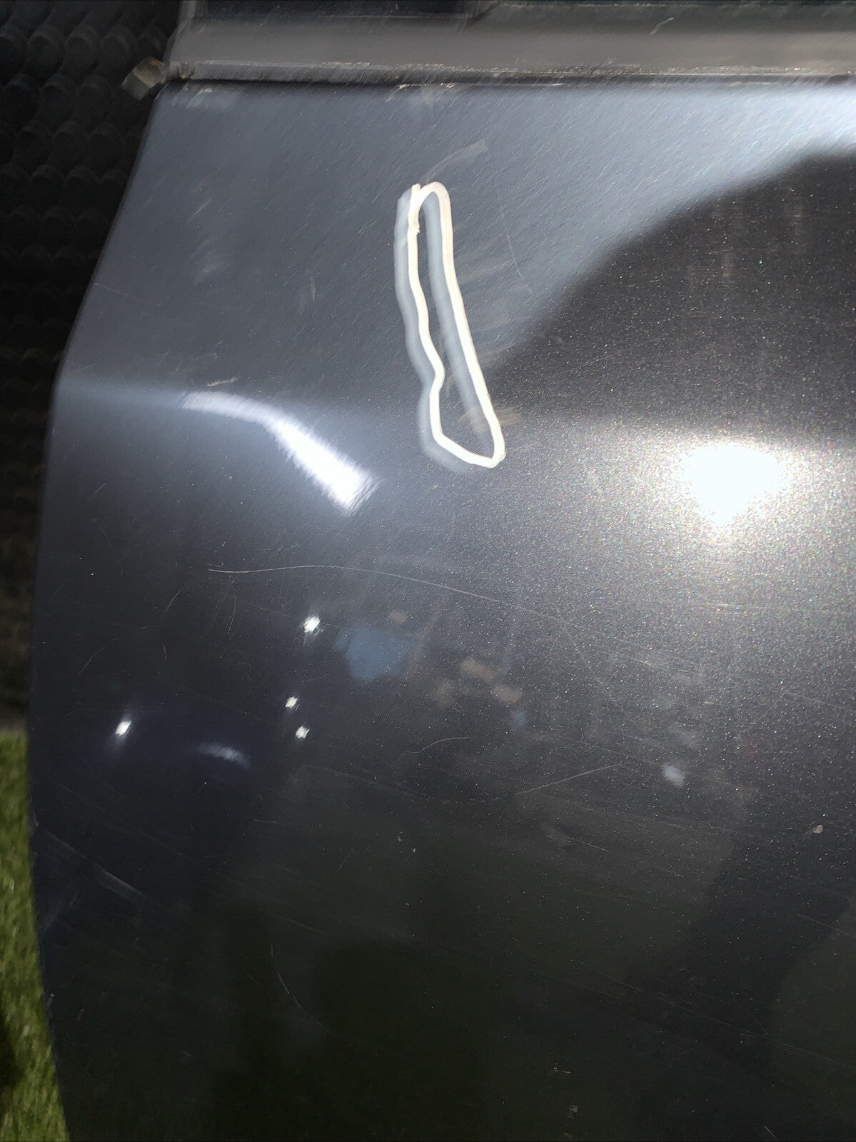 Porta Portiera Sportello Posteriore Sinistra Skoda Fabia 2011