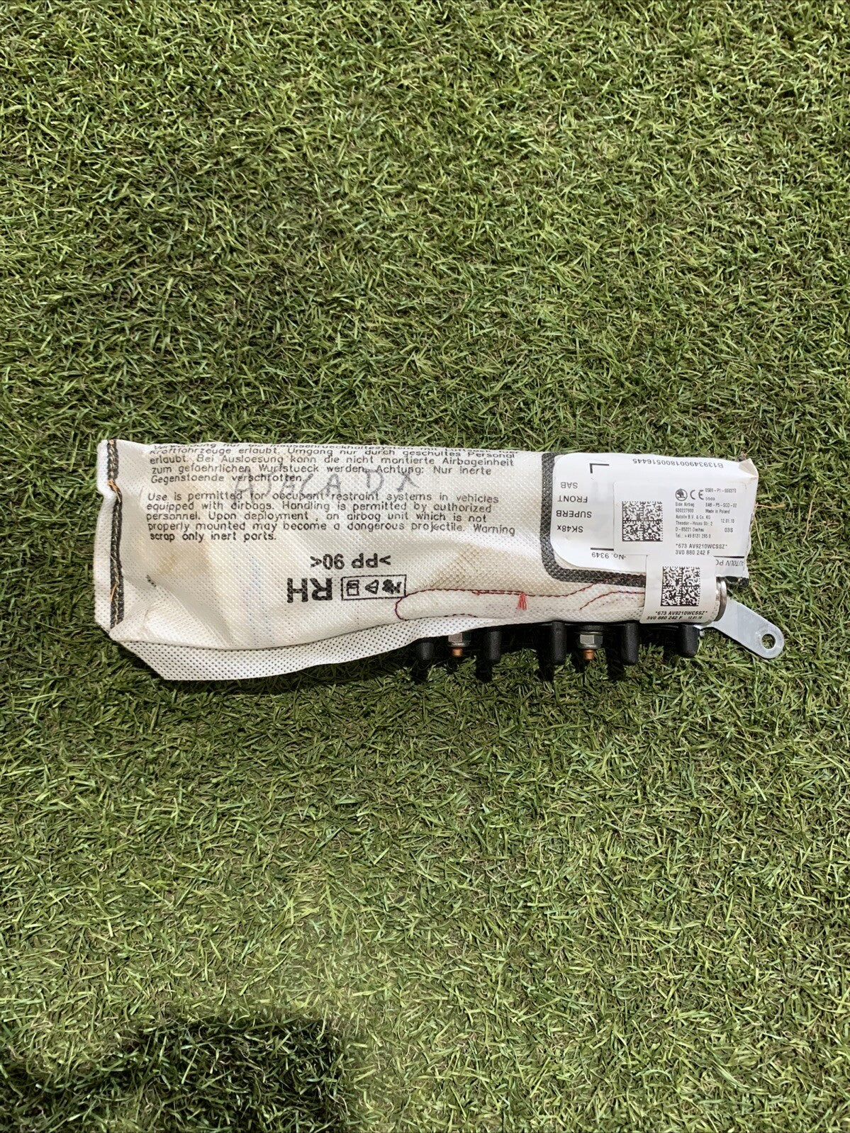 Airbag Sedile Destro Lato Passeggero SEAT ATECA KH7 3V0880242F  2019