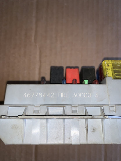 46778442 SCATOLA FUSIBILI PORTAFUSIBILI RELE FIAT PUNTO 1.2 2002