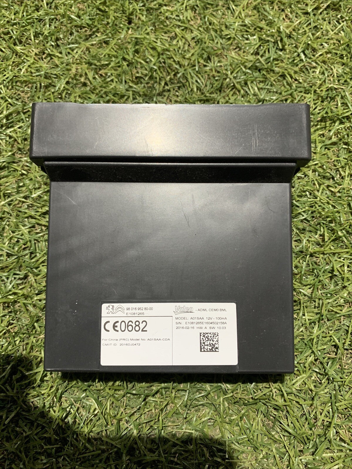 Centralina Relè Peugeot 308 2016 1.6 Diesel 9801695280