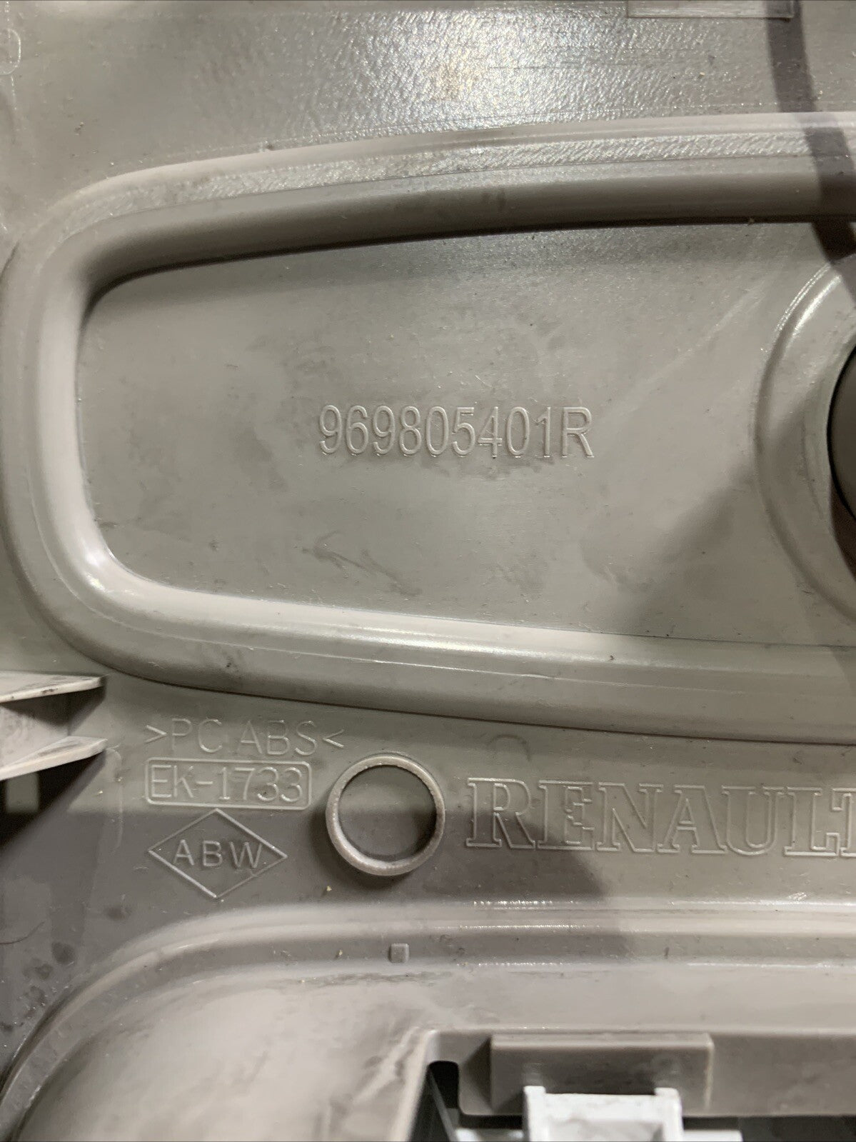 LUCE INTERNA ABITACOLO /PLAFONIERA ANTERIORE RENAULT CLIO 2016 - 969805401R