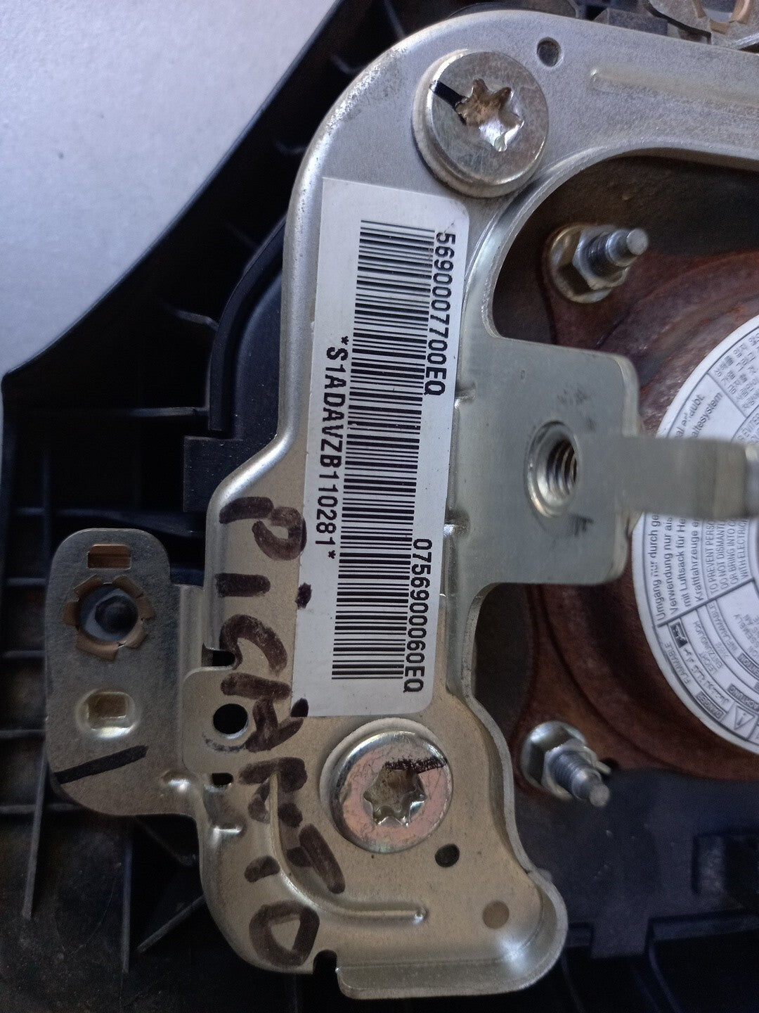 AIRBAG VOLANTE KIA PICANTO 2004-2010 5690007700EQ