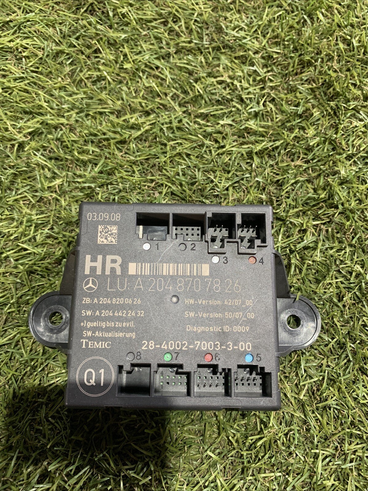 Centralina Porta Posteriore Destra Mercedes Classe C 220 Dal 2008 A2048707826