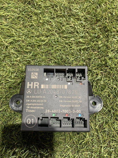 Centralina Porta Posteriore Destra Mercedes Classe C 220 Dal 2008 A2048707826