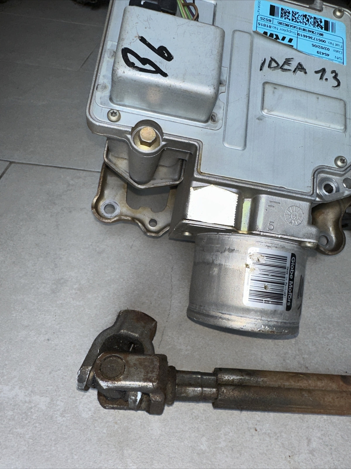 PIANTONE STERZO SERVOSTERZO ELETTRICO CITY FIAT IDEA LANCIA MUSA 00517364610