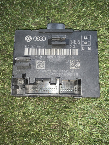 8X0959795B CENTRALINA COMFORT PORTA POSTERIORE SINISTRA AUDI Q3 2011