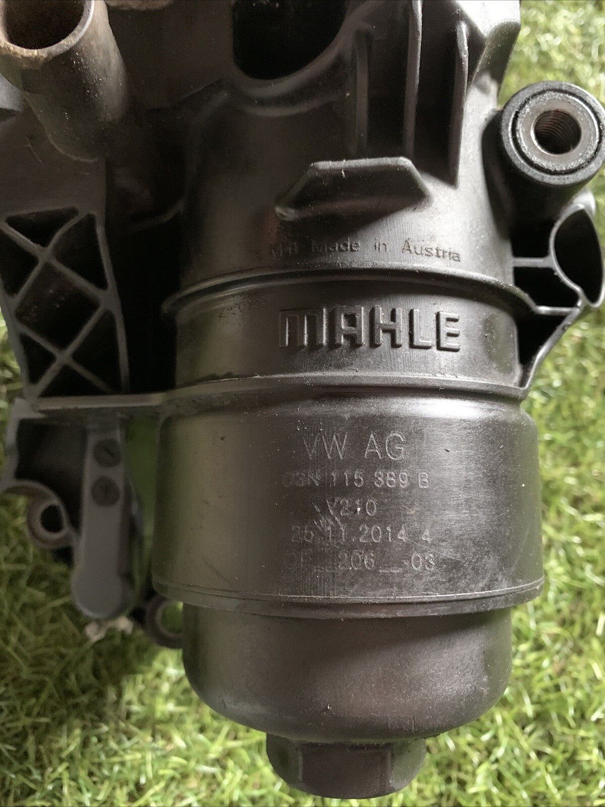 Alloggiamento Filtro Olio Con Scambiatore Di Calore Audi A3 8V 1.6 Diesel CRK 