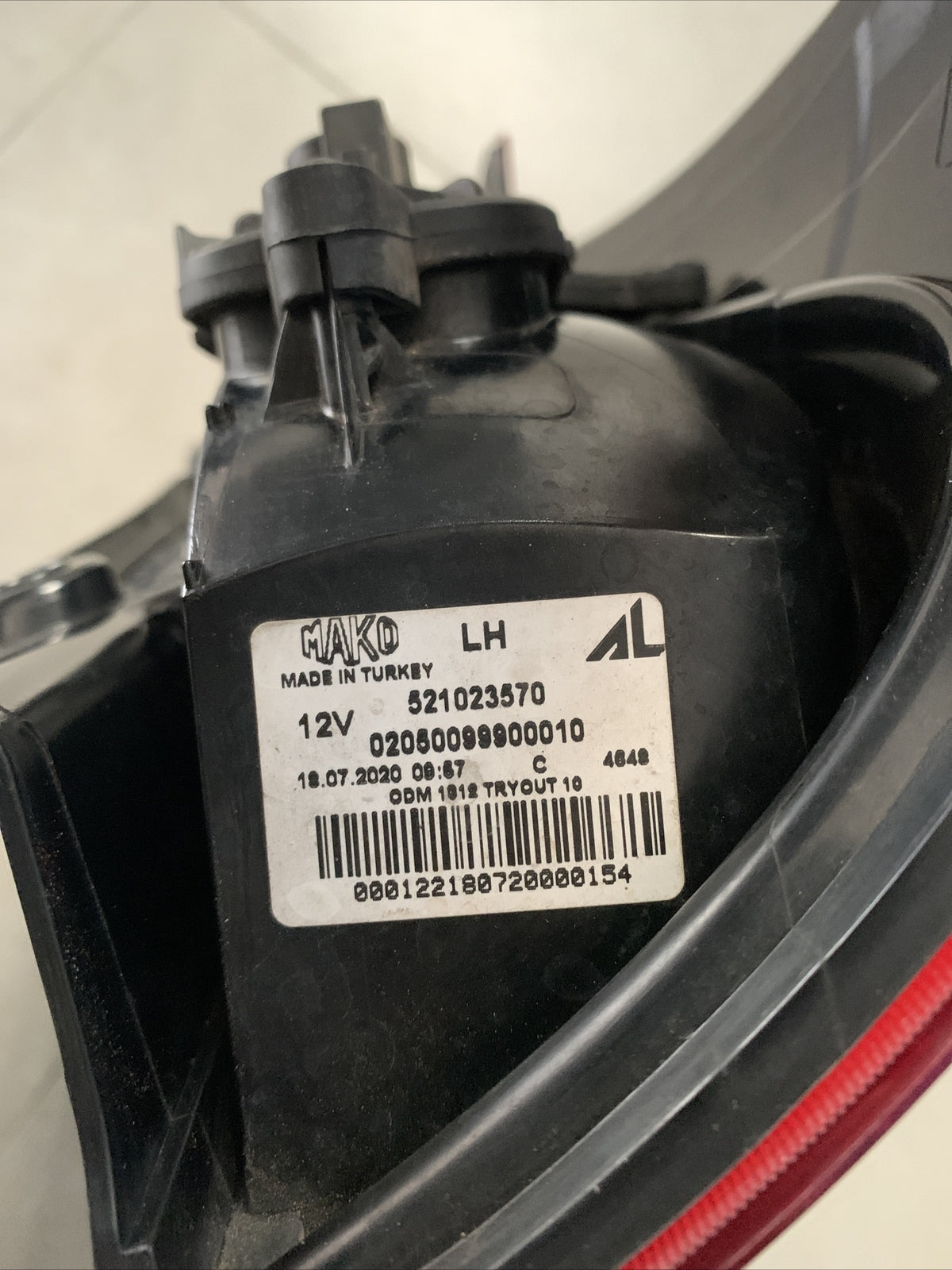 521023570 Fanale Stop Posteriore Sinistro FIAT PANDA 2012-2020