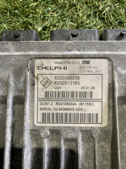 Centralina Motore Renault Clio (04-08) 1.5 Diesel 8200399038