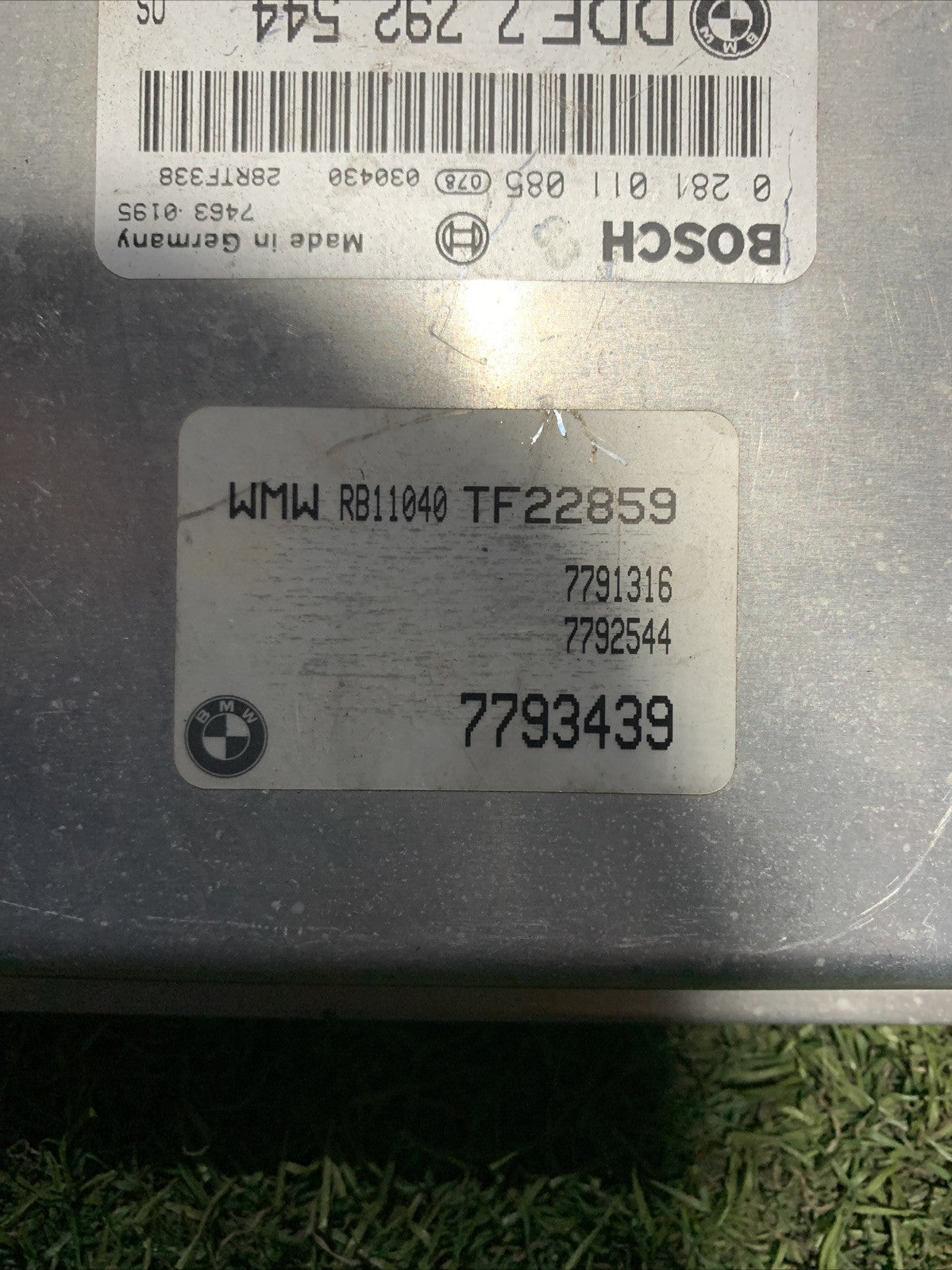 CENTRALINA MOTORE MINI ONE R50 1.4 D (2003 > 2006) BOSCH 0281011085 - DDE7792544