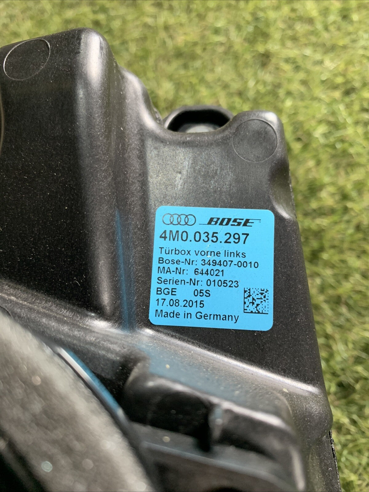 Altoparlante Porta Anteriore Sinistra Audi Q7 2016 4M0035297