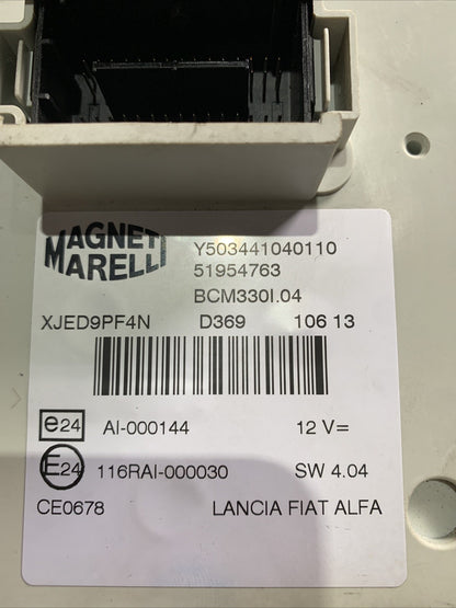 51954763 CENTRALINA BODY COMPUTER FIAT 500L 1.3 ORIGINALE 2012  