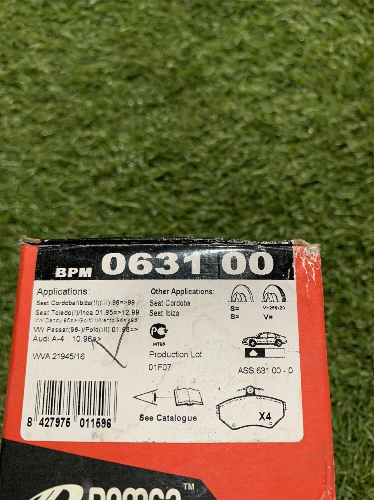 Pastiglie Freno Remsa per Seat Ibiza- Cordoba 0631.00