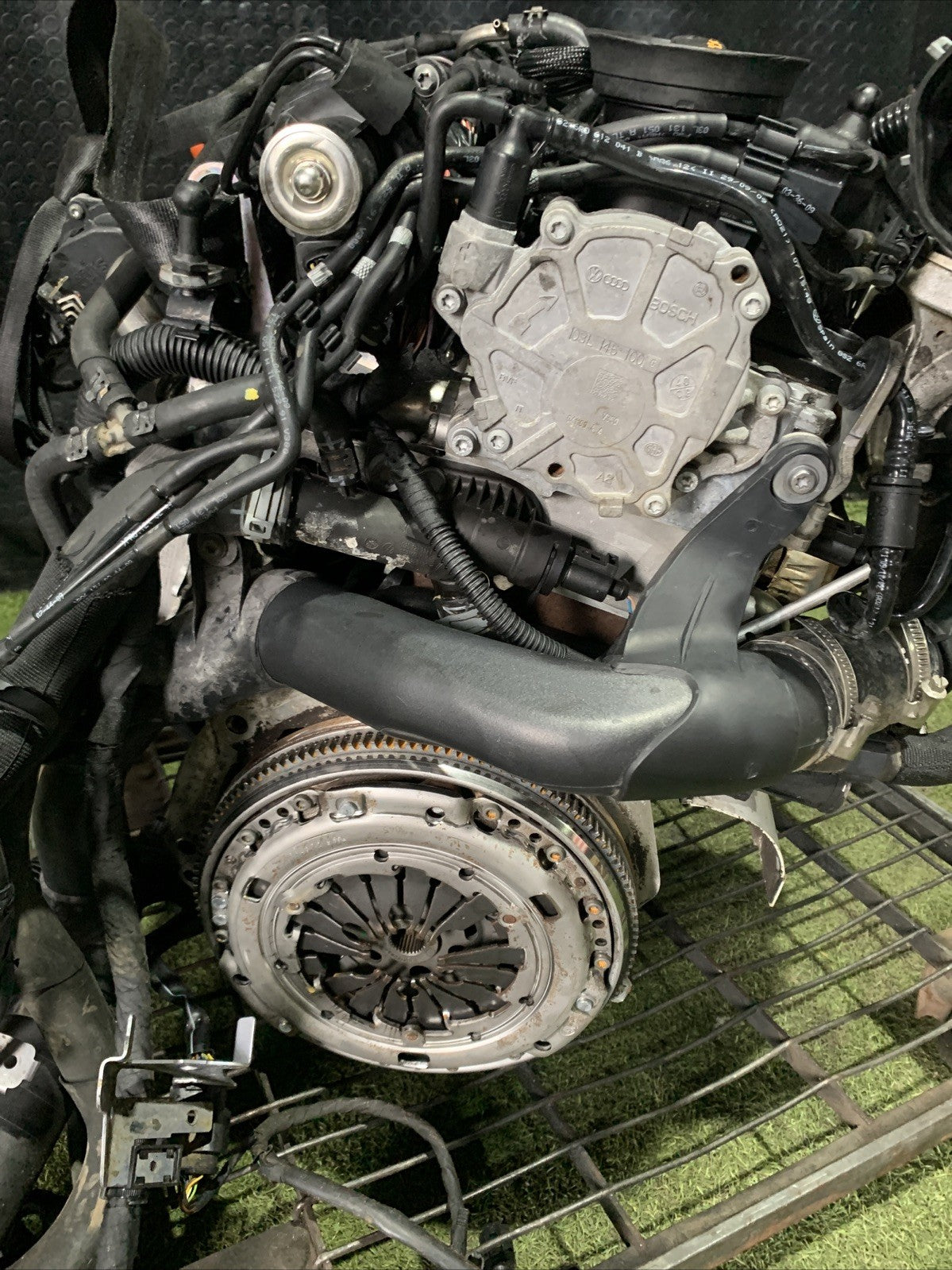 MOTORE CAY CAYB VOLKSWAGEN POLO 1.6 TDI 66KW 2011 SENZA INIETTORI