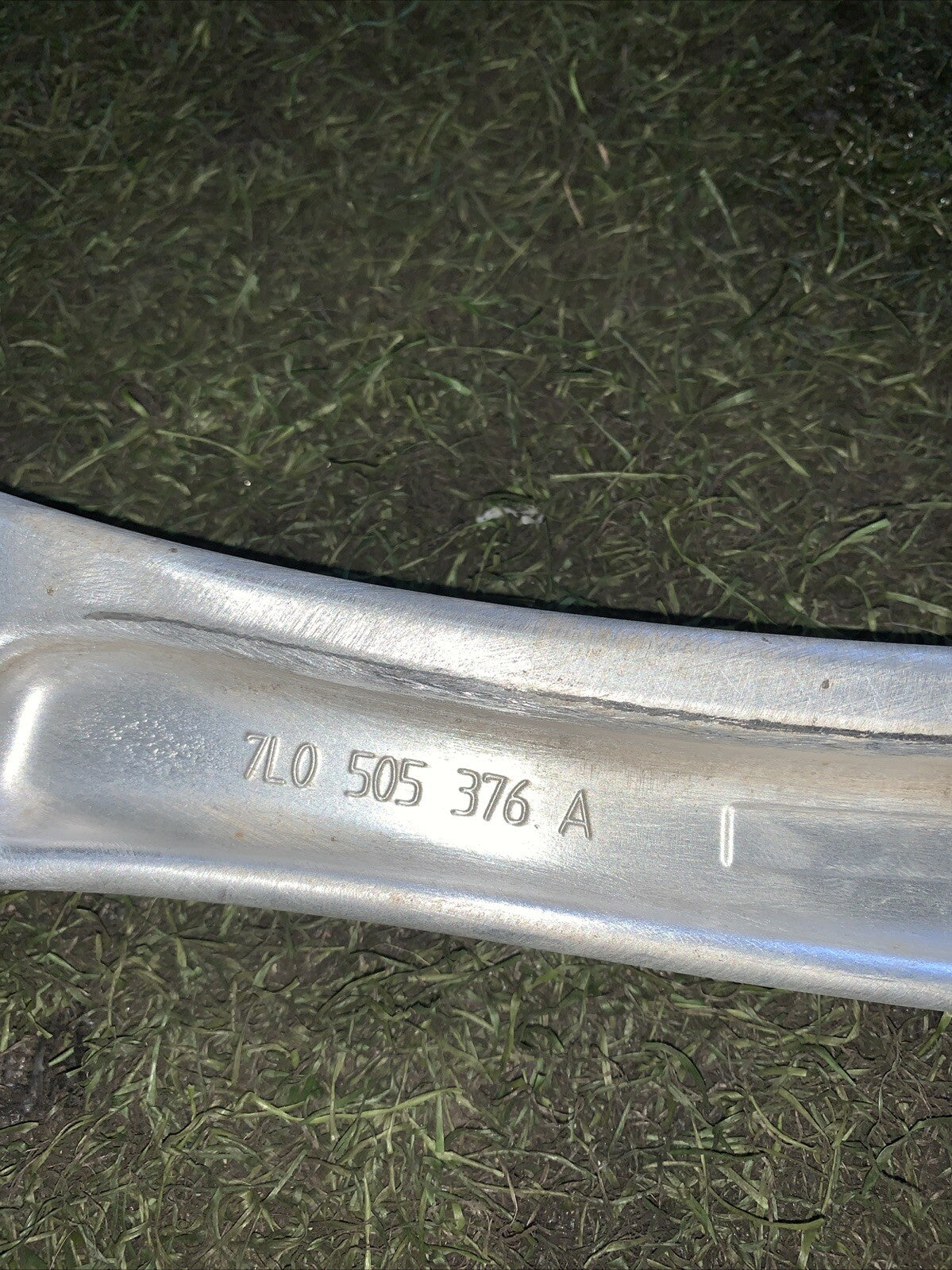 BRACCIO OSCILLANTE ASSALE POSTERIORE DX PER AUDI Q7 Serie (4LB) 7L0505376A (05