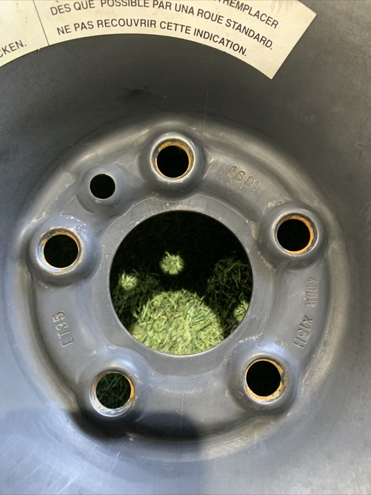 Ruotino Di Scorta Adatto Per Fiat 500 L 125/80R15 (3)