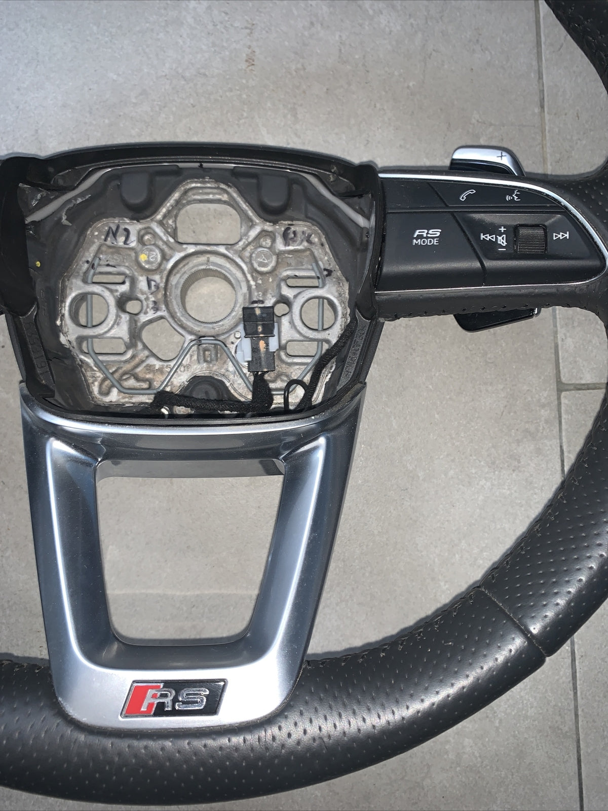 Volante Sterzo Audi Rsq3 Rs3 S3 A3 Multifunzione Con Palette 83A419091P