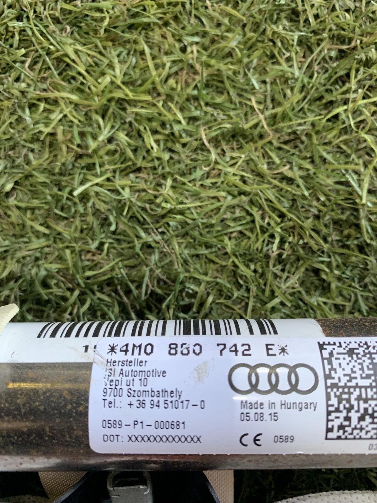 Airbag Tendina Destra Audi Q7 2016 4M0880742E