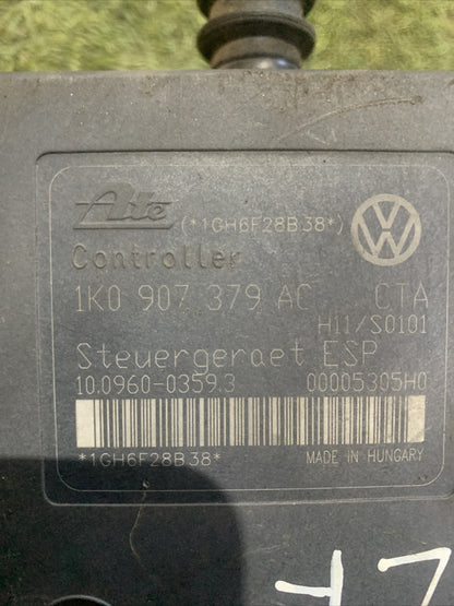 POMPA ABS VOLKSWAGEN Golf 5 Plus Berlina 1K0614517AE Diesel 1.9