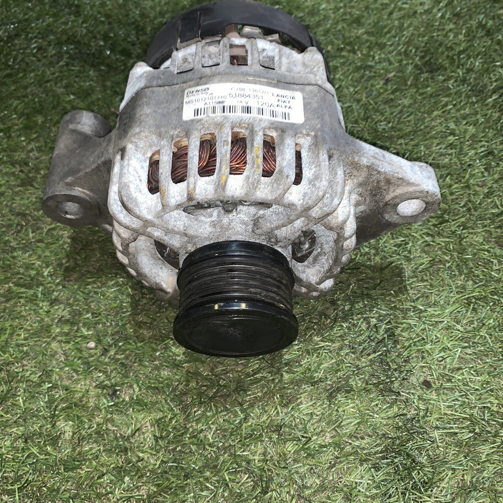 Alternatore Denso 120 AH  per Alfa Romeo Giulietta  1.6 Multijet cod: 51884351