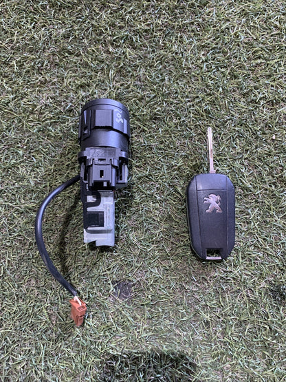 Blocchetto Accensione Peugeot 208 2017 1.2 Benzina 9663123380