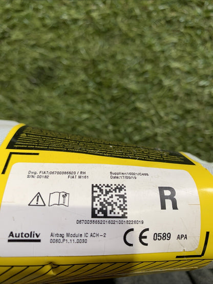 AIRBAG A TENDINA DESTRA DX TETTO MASERATI LEVANTE 2019 06700386520