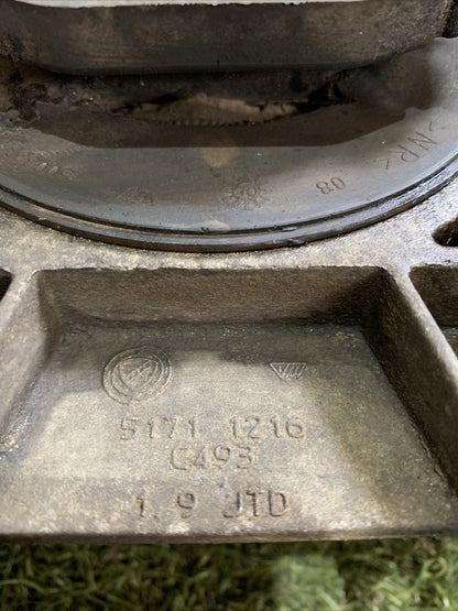 51711216 SUPPORTO CAMBIO MOTORE SINISTRO LANCIA DELTA 1.6