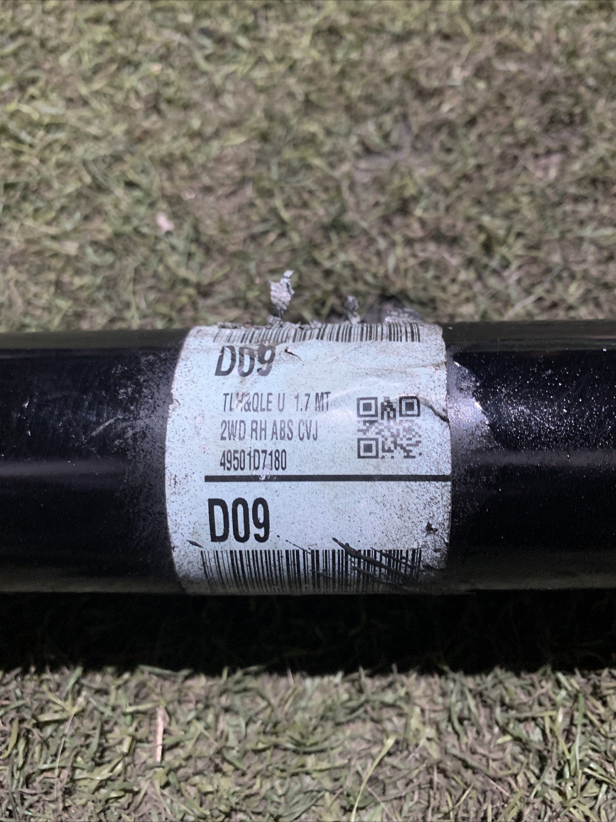Semiasse Anteriore Destro Kia Sportage 2017 1.7 Diesel 49501D7180