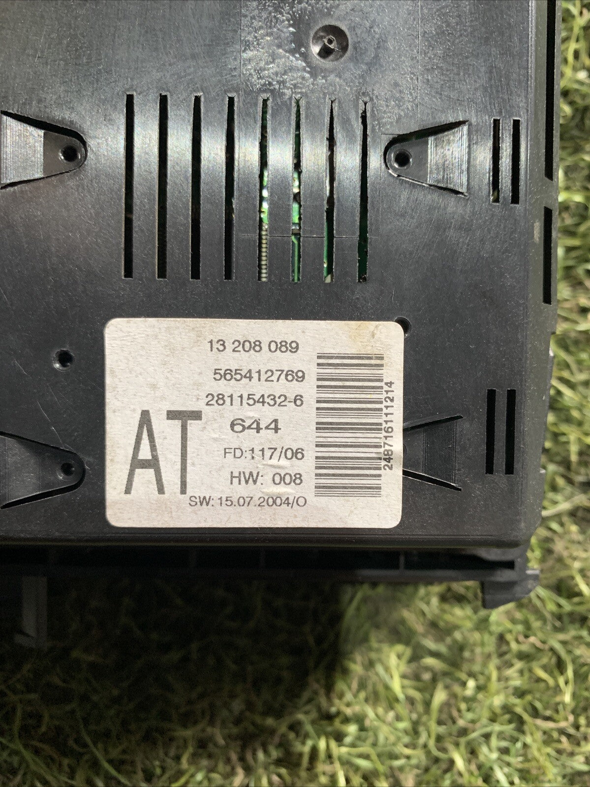 Display 13208089 Opel Astra H berlina 2007-2009