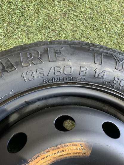 Ruotino Di Scorta Fiat Panda 169 135/80B14 