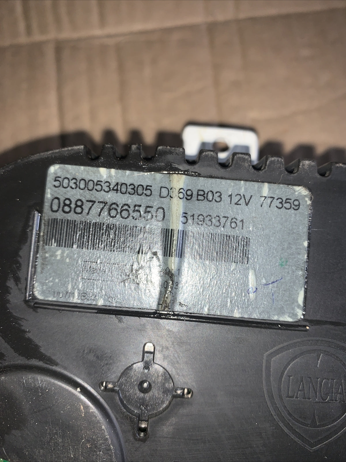 RICAMBI USATI 0887766550 / 51988492 QUADRO STRUMENTI FIAT Panda 3° Serie  373649