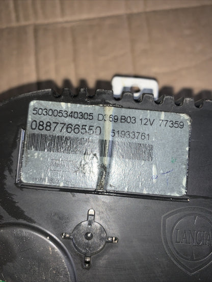 RICAMBI USATI 0887766550 / 51988492 QUADRO STRUMENTI FIAT Panda 3° Serie  373649