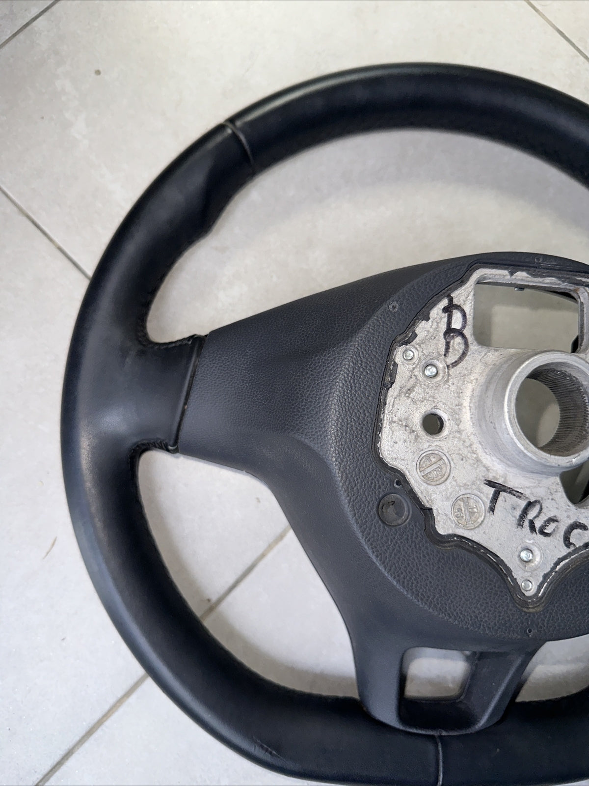 5TA419091AD VOLANTE STERZO COMANDI RADIO PELLE VOLKSWAGEN TIGUAN T-ROC