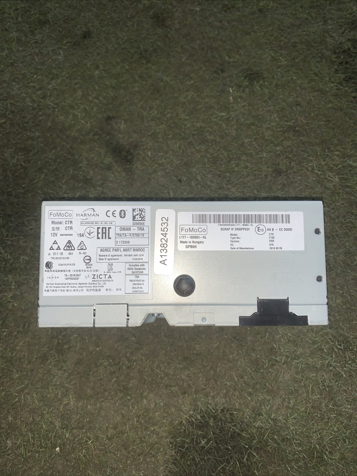 CENTRALINA AUTORADIO FORD Fiesta 7° Serie L1TT-18D804-HL