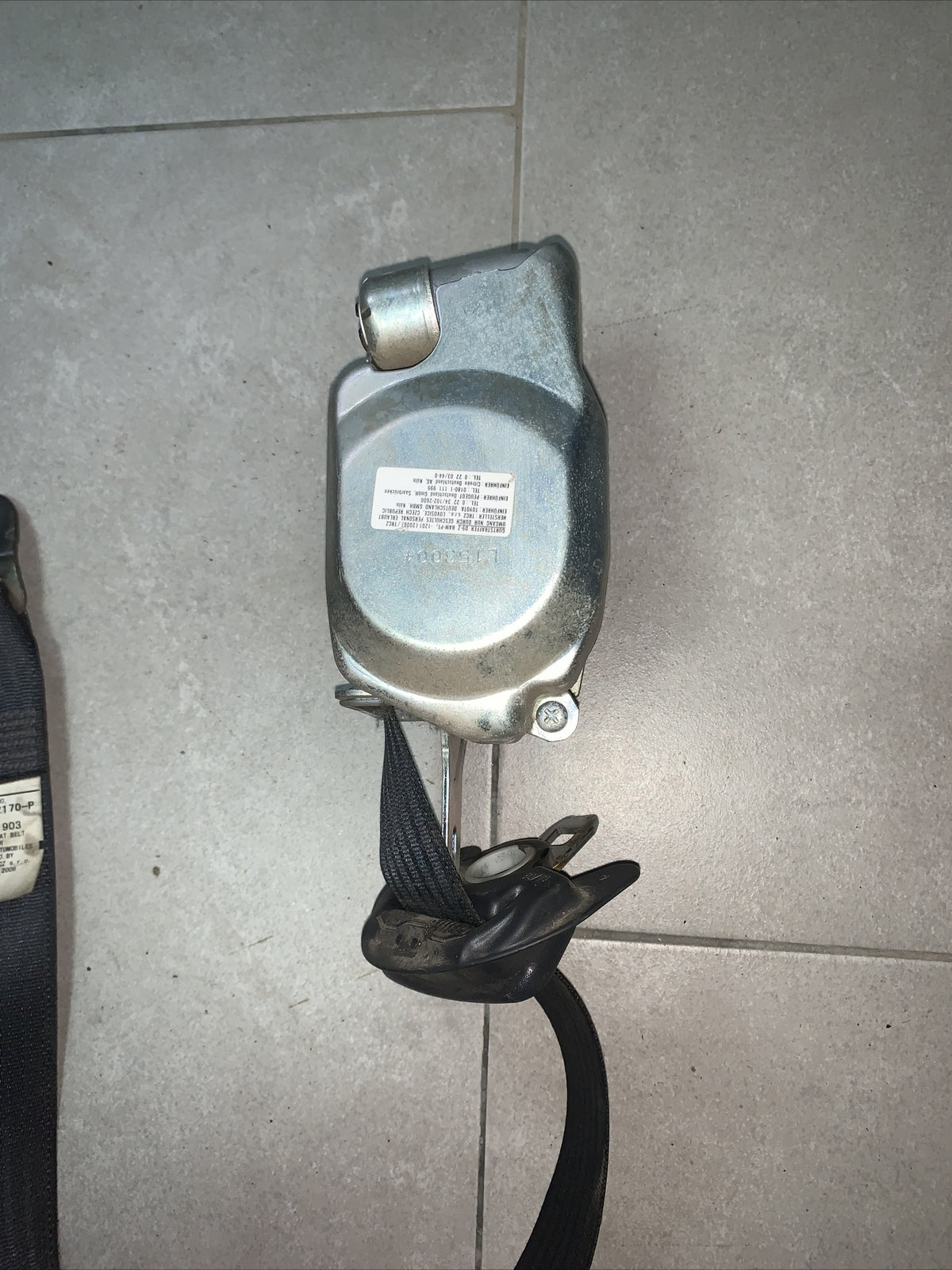 7P2170-P CINTURA PRETENSIONATORE ANTERIORE SINISTRA TOYOTA AYGO 2005-2014