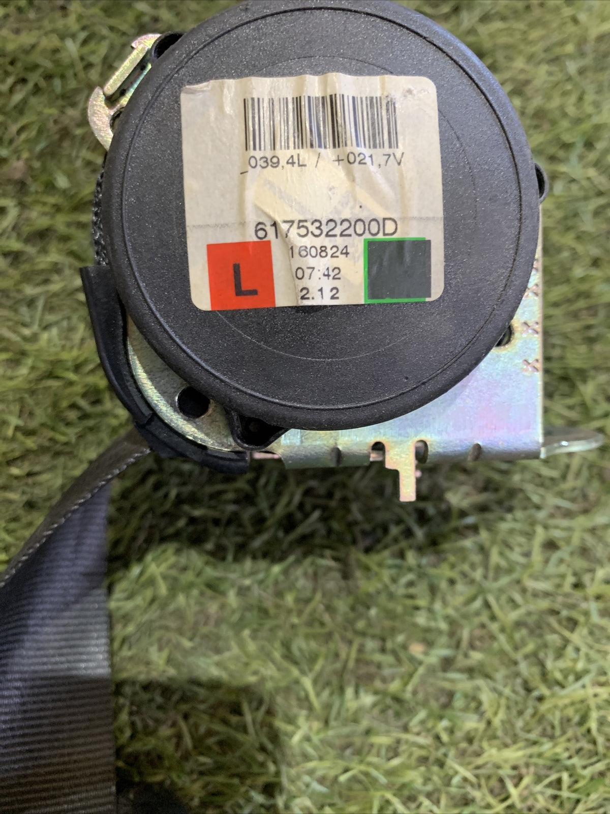 Cintura Di Sicurezza Posteriore Sinistra Lancia Y 2018 617532200D