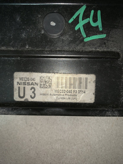 MEC32040F3 CENTRALINA MOTORE ECU HITACHI NISSAN MICRA (K12) 1.2B 16V 80CV (2004)