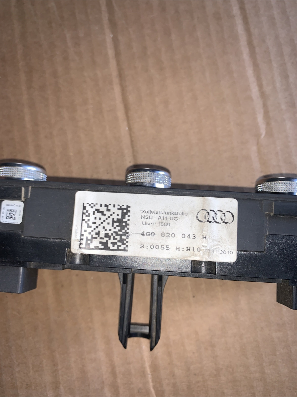 AUDI A7 4G 11-14 Riscaldatore quadranti pulsanti climatizzatore 4G0820043h