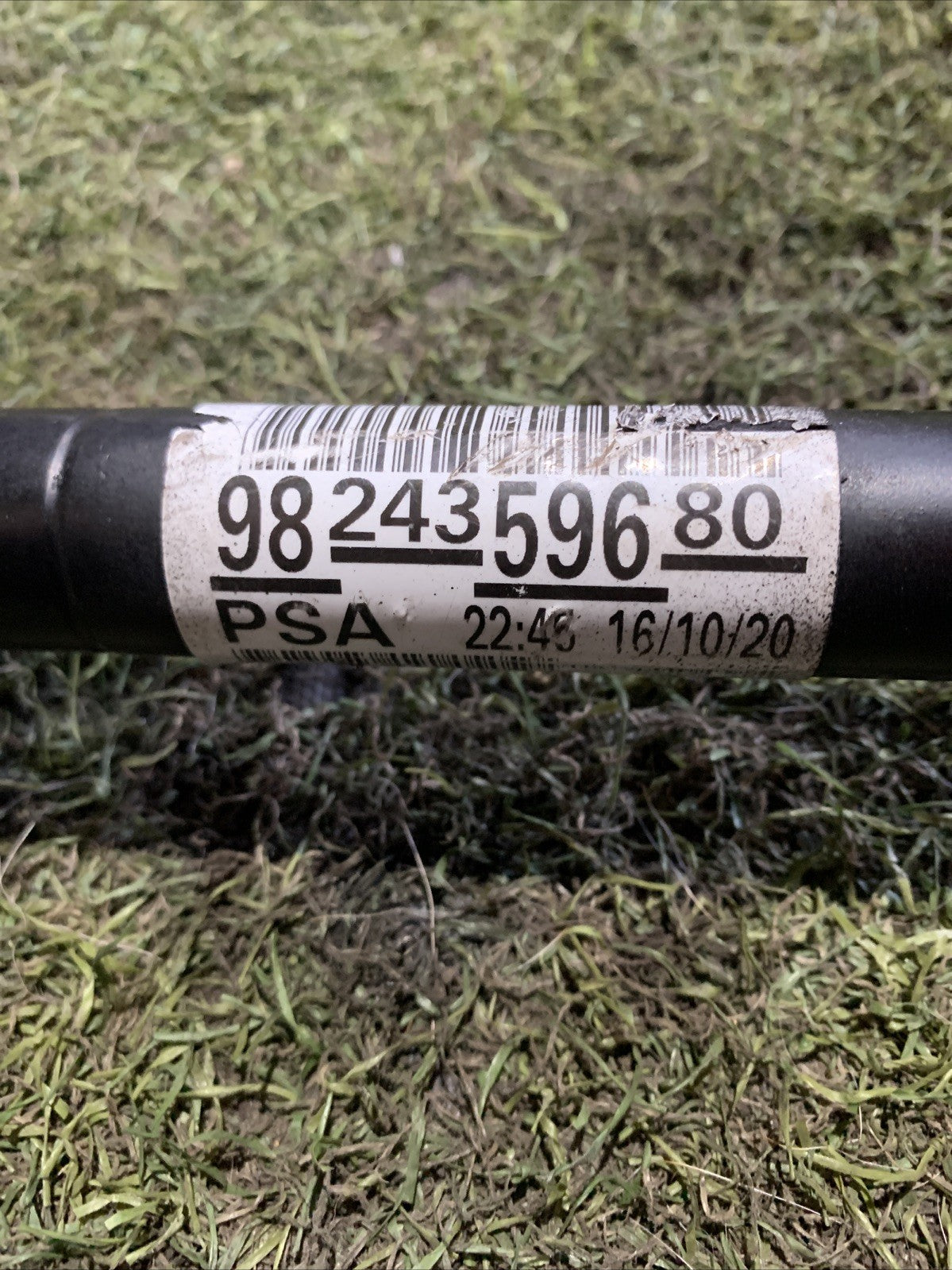 SEMIASSE ANTERIORE DESTRO PEUGEOT 2008 Serie 9824359680 (19 ) 1.2 BENZINA (2)