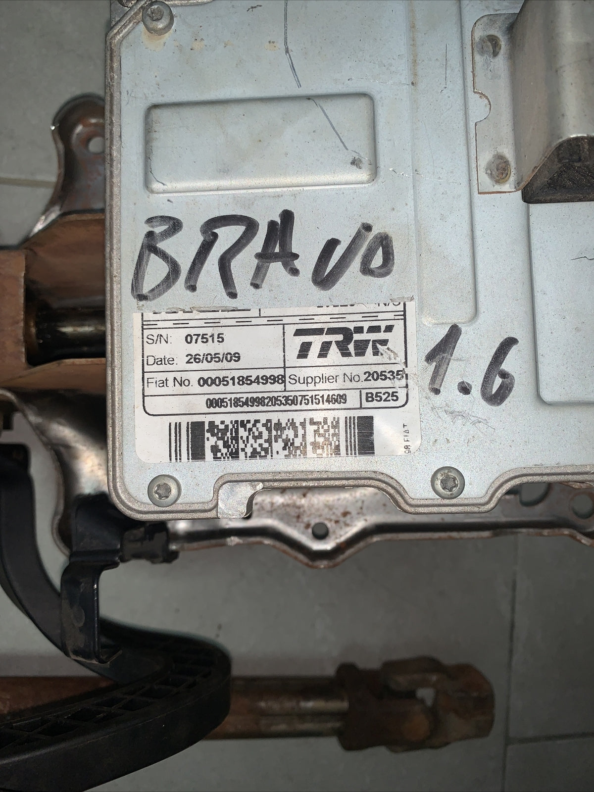 Piantone dello sterzo Fiat Bravo Dal 2007 al 2014 Cod 00051854998