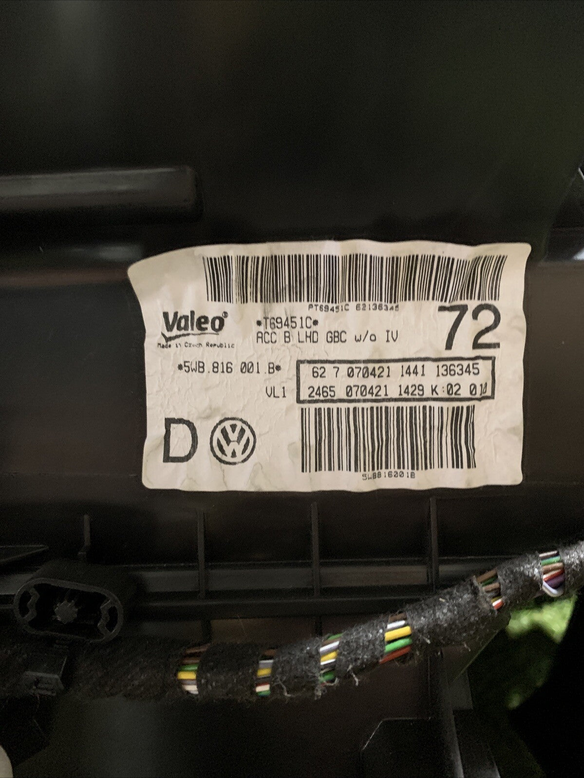 Gruppo Stufa Riscaldamento Volkswagen Golf 8R 2.0 Benzina 