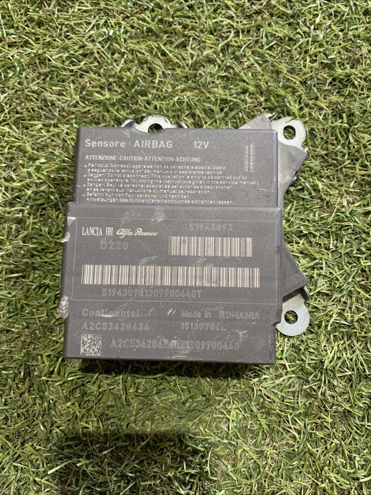 Centralina Airbag Fiat 500L 51943893