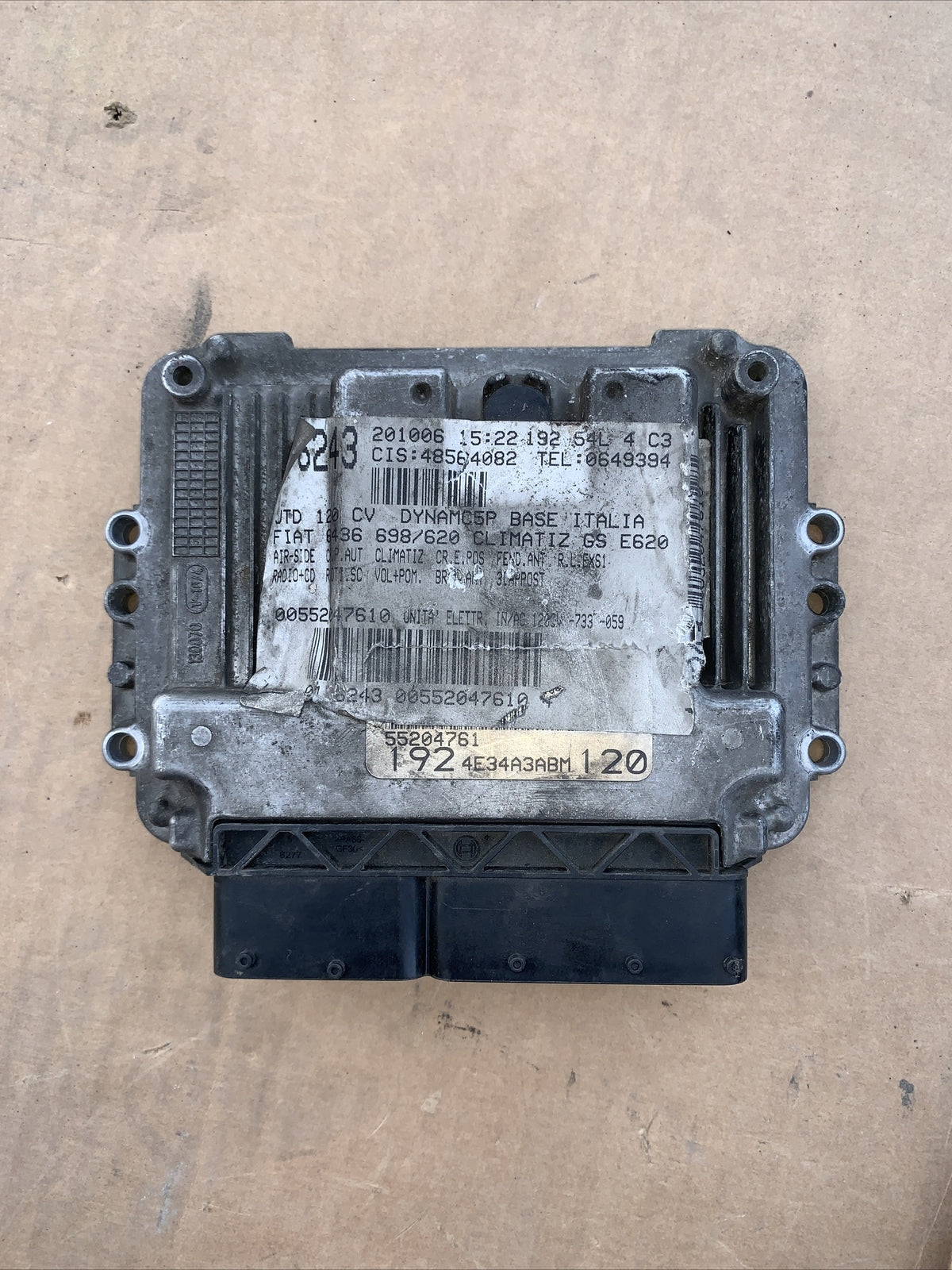Centralina Motore Iniezione ECU FIAT STILO 55204761 BOSCH 0281012862