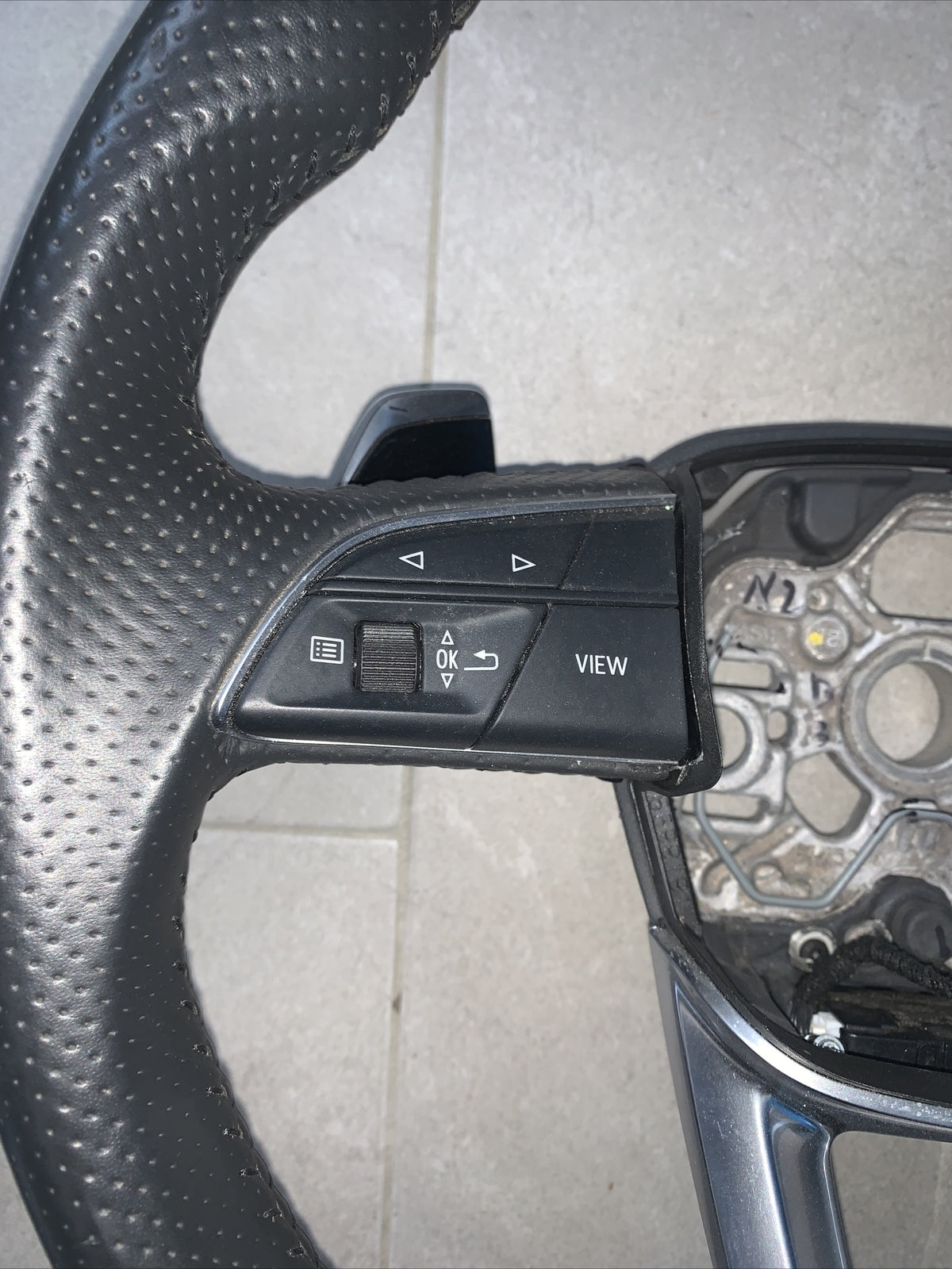 Volante Sterzo Audi Rsq3 Rs3 S3 A3 Multifunzione Con Palette 83A419091P