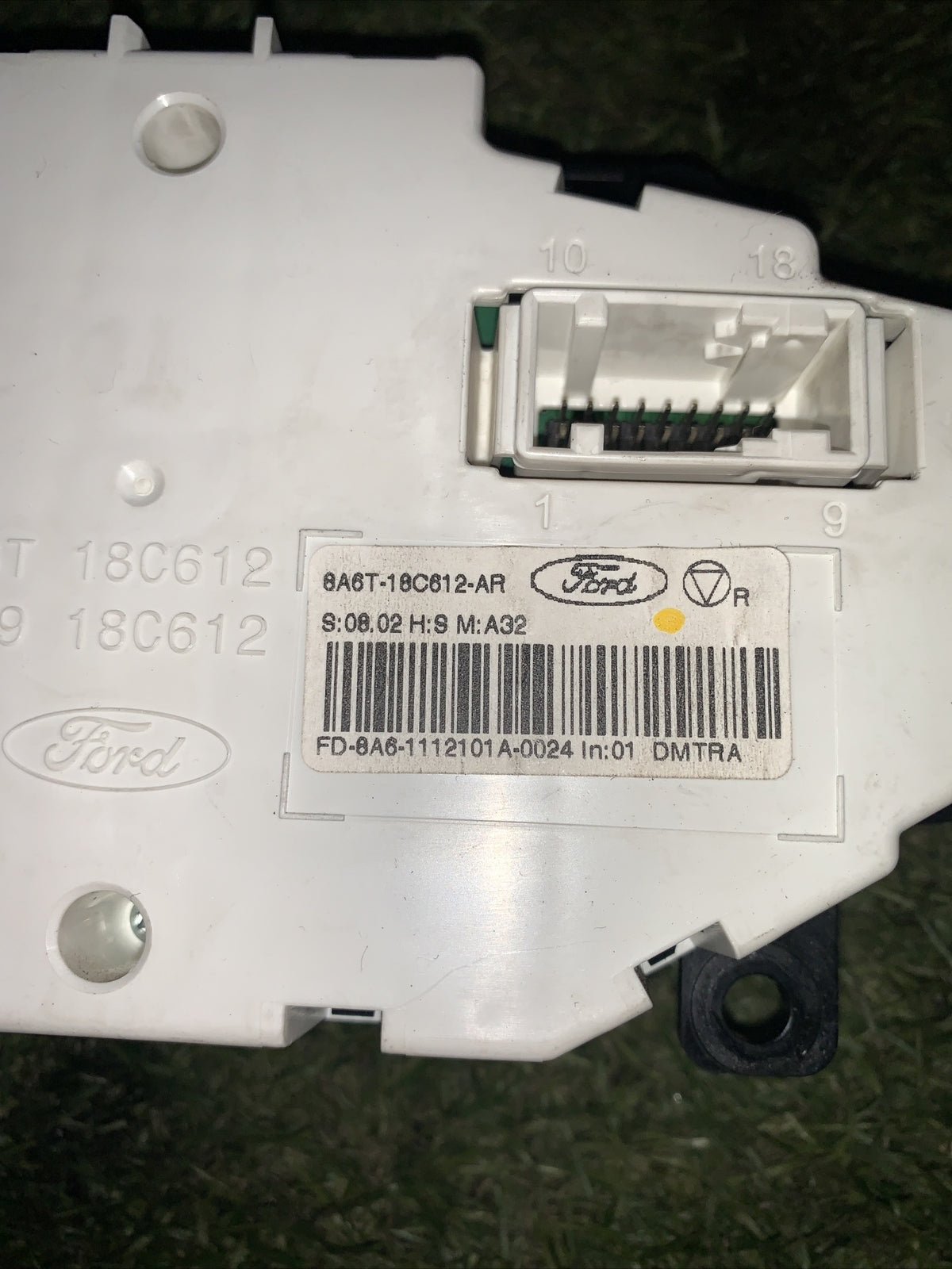 Centralina Comando Clima Automatico A/C Ford Fiesta VI 2012 8A6T-18C612-AR